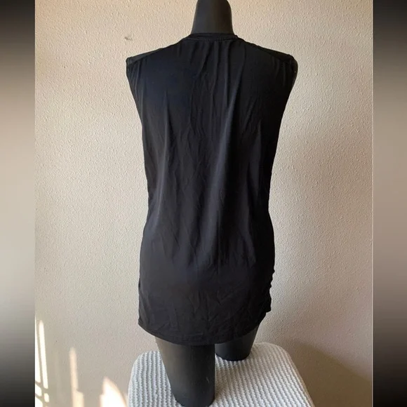 Nike Black Small Muscle Tank Top Dri-fit Fitted - Picture 4 of 11